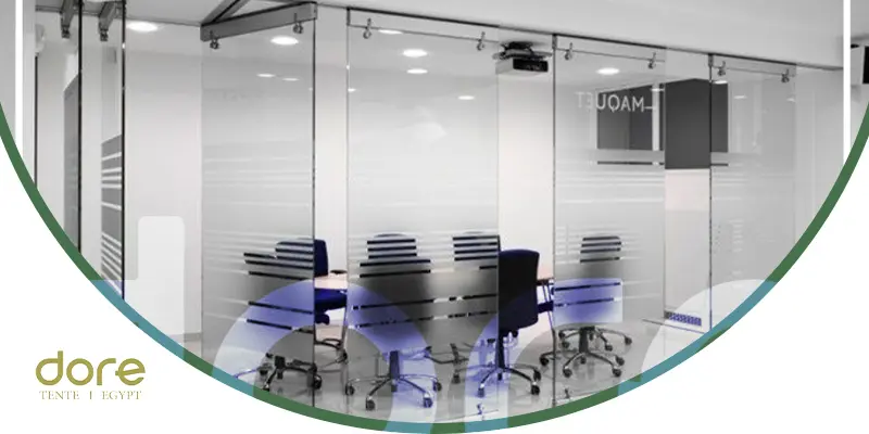 غرف زجاجية جاهزة