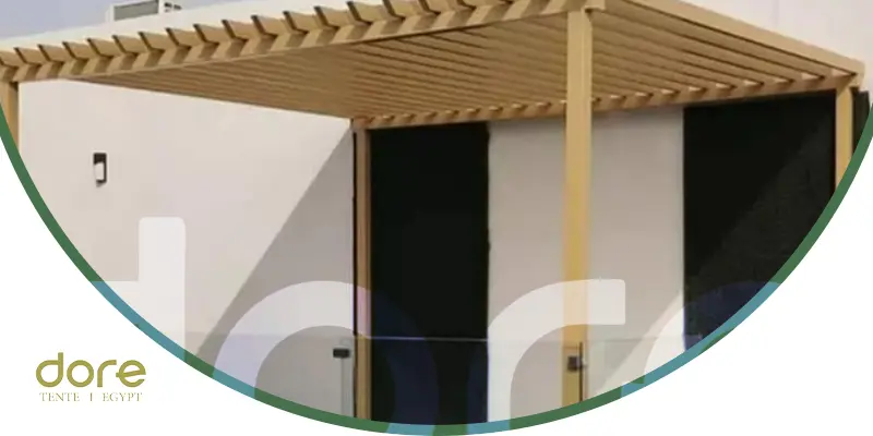 سقف خشبي ديكور