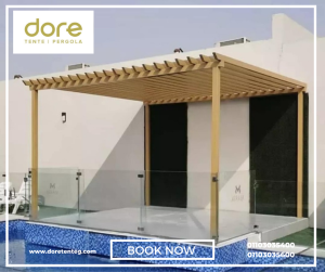 سقف خشبي ديكور