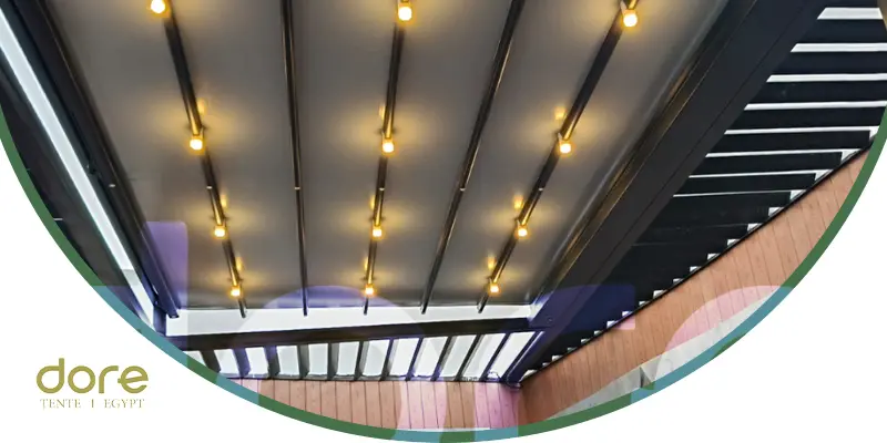 اشكال برجولات للروف