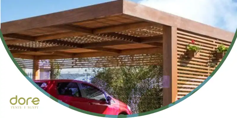 برجولات خشب