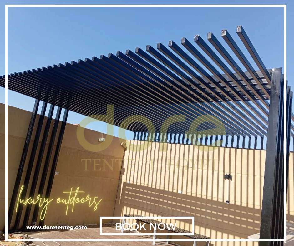 اشكال برجولات للروف